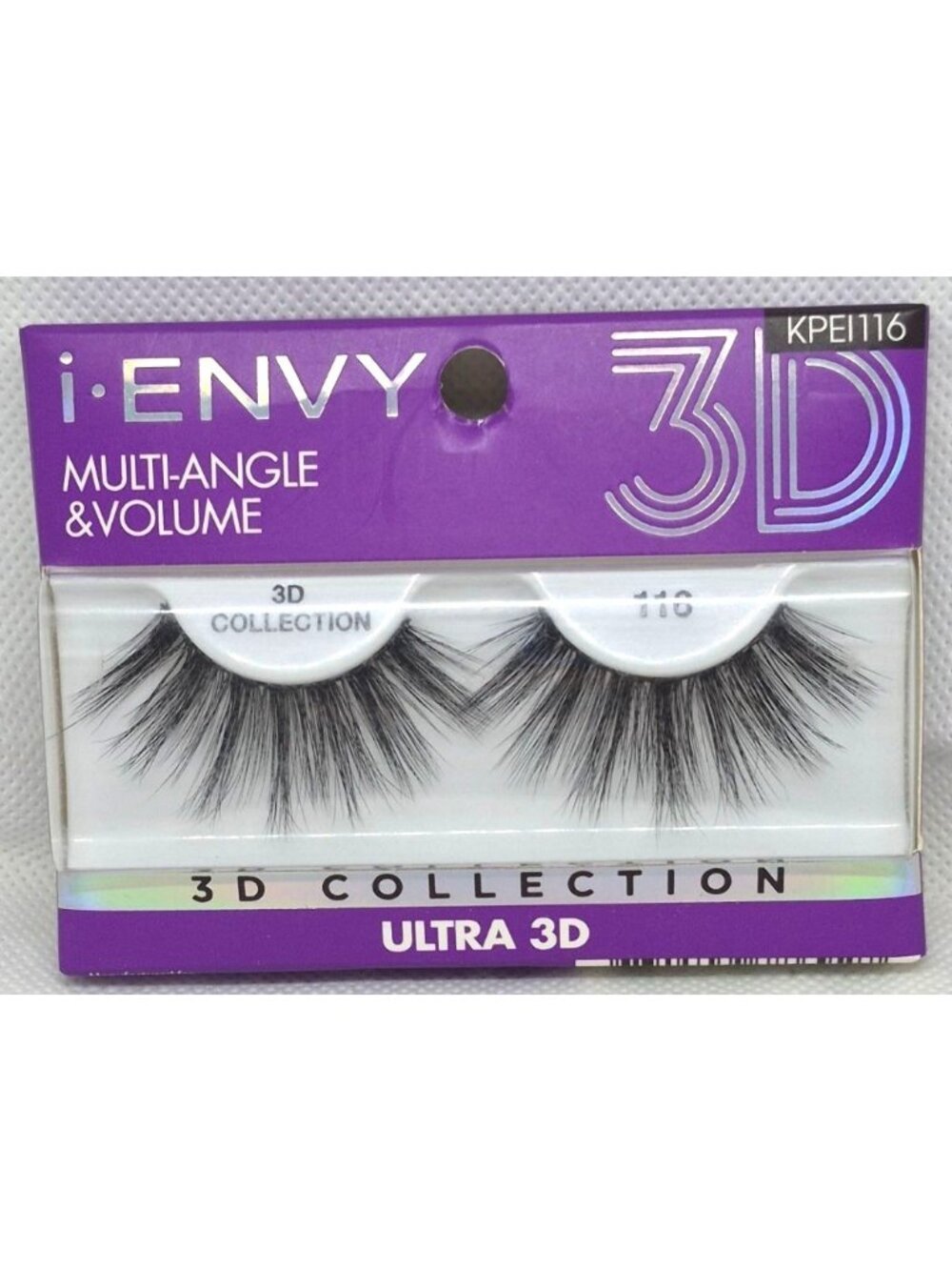 I-Envy 3D Collection Ultra 3D False Lashes Style 116 Multi-Angle Volume KPEI116